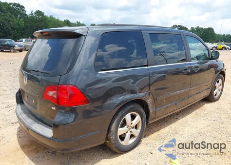 2011 Volkswagen Routan Se из США, поврежденный, VIN 2V4RW3DG5BR717555